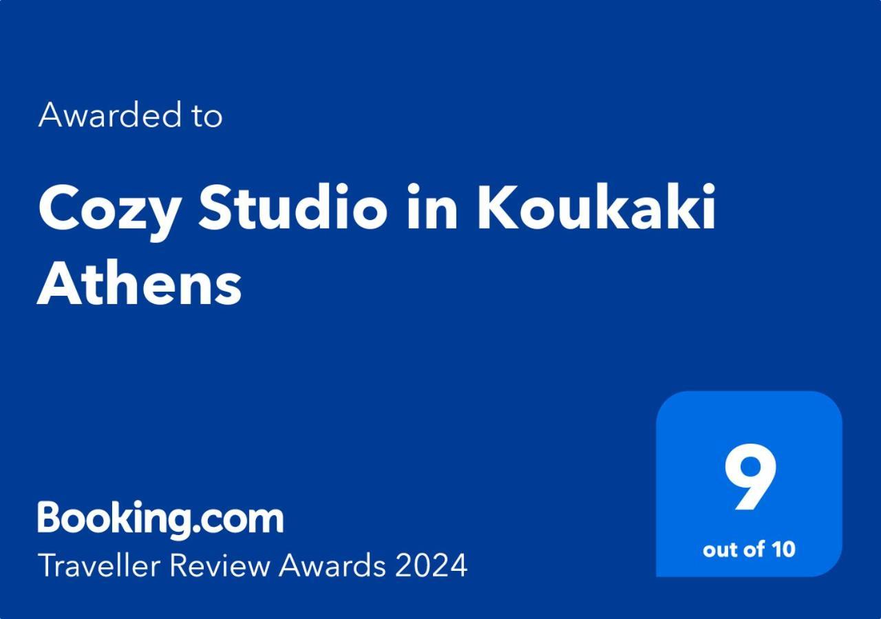 Cozy Studio in Koukaki Ateny Zewnętrze zdjęcie